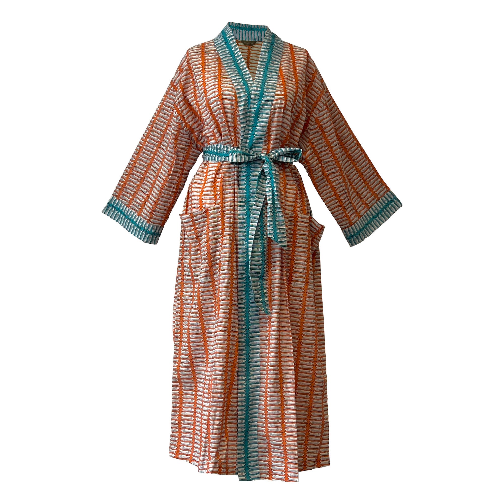 Ankle length hotsell kimono robe