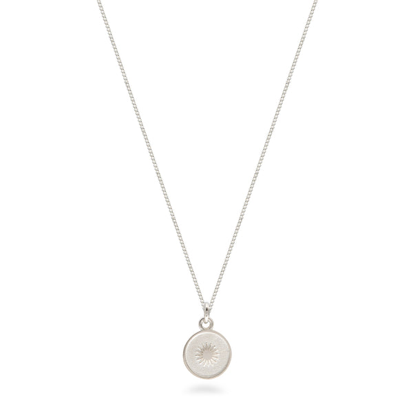 Sun Insert Medallion Necklace