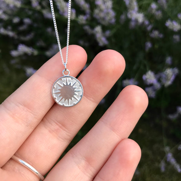 Supernova Insert Medallion Necklace