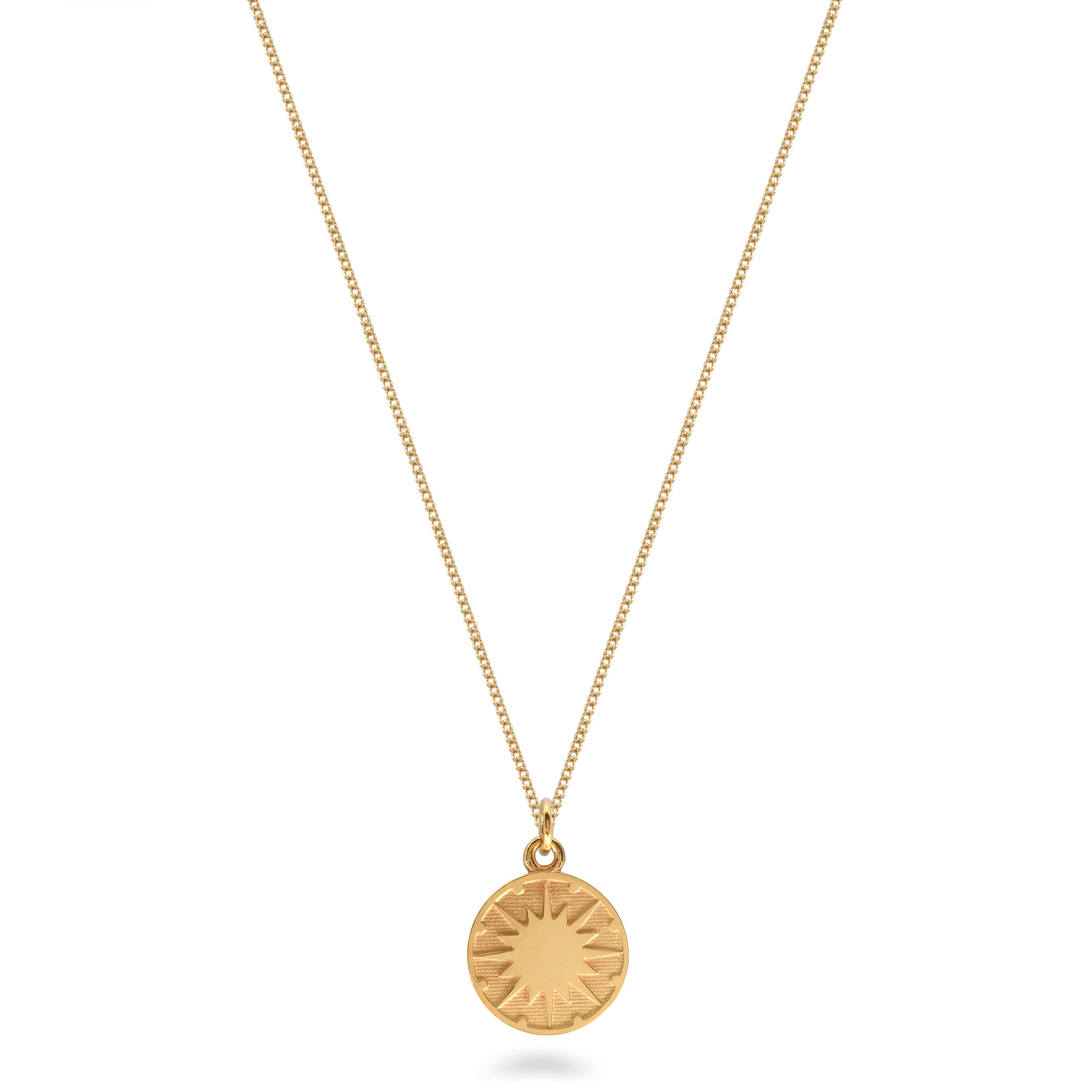 Supernova Insert Medallion Necklace