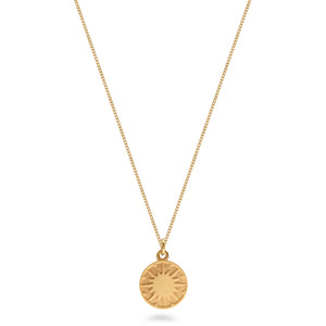 Supernova Insert Medallion Necklace
