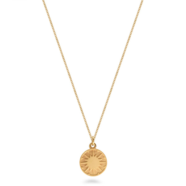 Supernova Insert Medallion Necklace