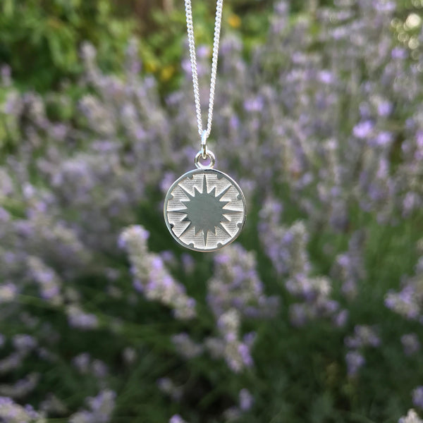 Supernova Insert Medallion Necklace