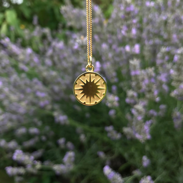 Supernova Insert Medallion Necklace