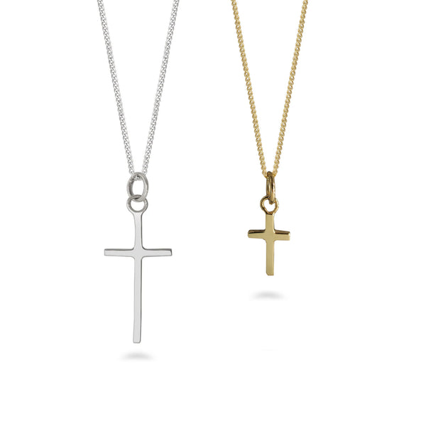 Mini gold cross Necklace 