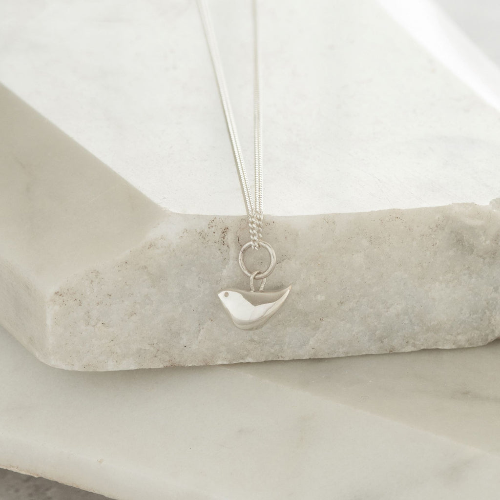 Sterling silver on sale bird charm
