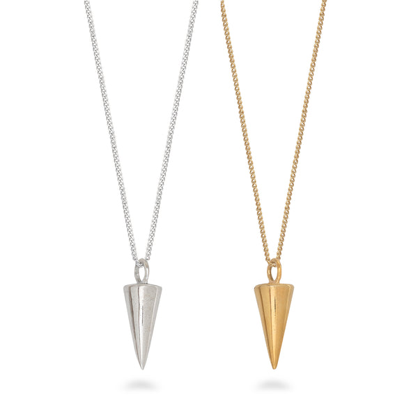 Sterling Silver Cornet Charm Necklace