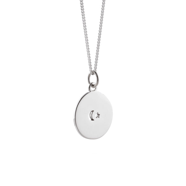 moon and star necklace 