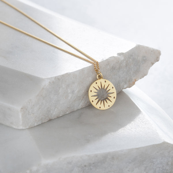 Star Token Charm Necklace