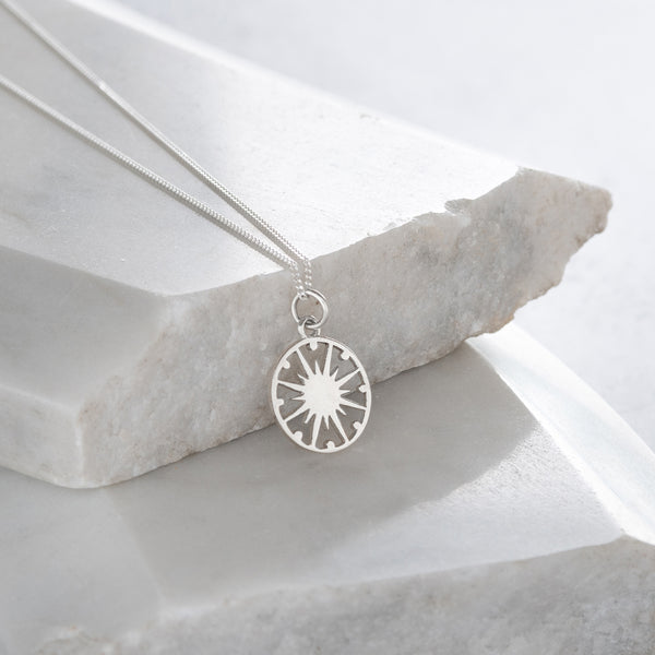 Supernova Token Charm Necklace