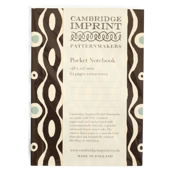 Pocket Notebook Persephone Charcoal