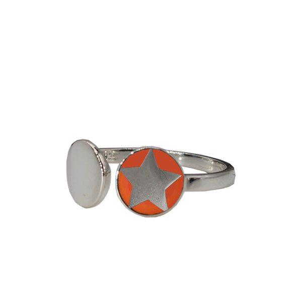 Orange Star Ring 