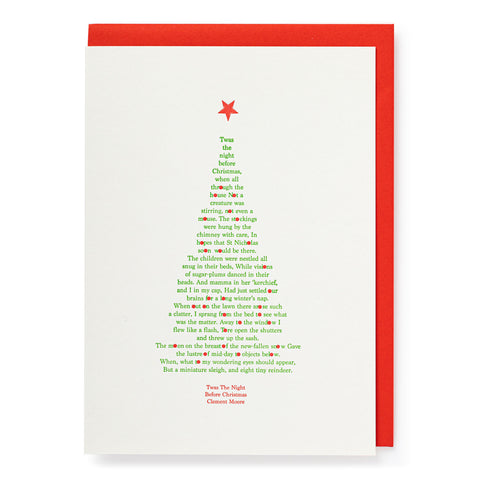 Archivist Night before Christmas - (pack of 5) Christmas Cards