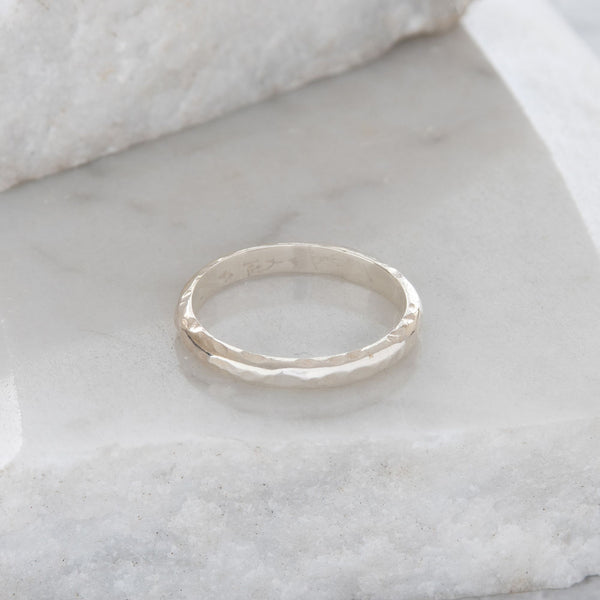hammered ring 