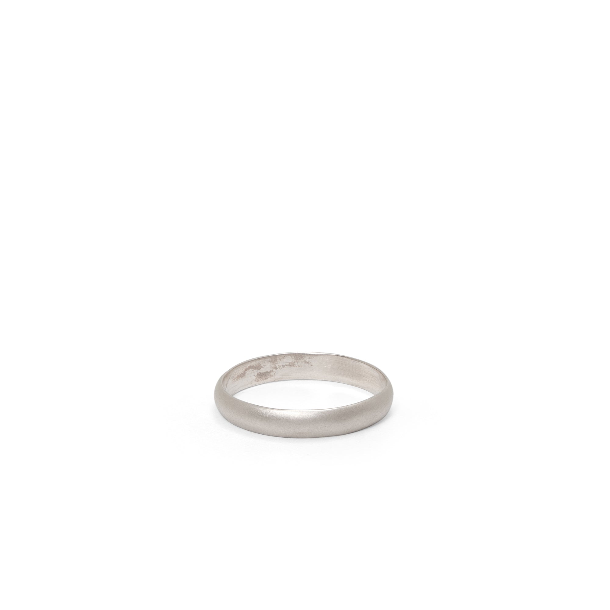 Matte Stacking Ring Sterling Silver