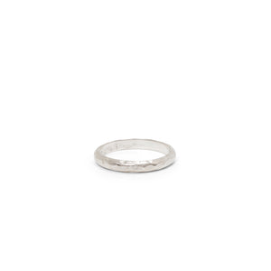 hammered dome ring 