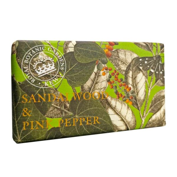 Kew Gardens Soap - Sandalwood & Pink Pepper
