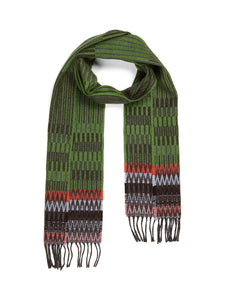 Wallace Sewell Scarf - Furrow Green