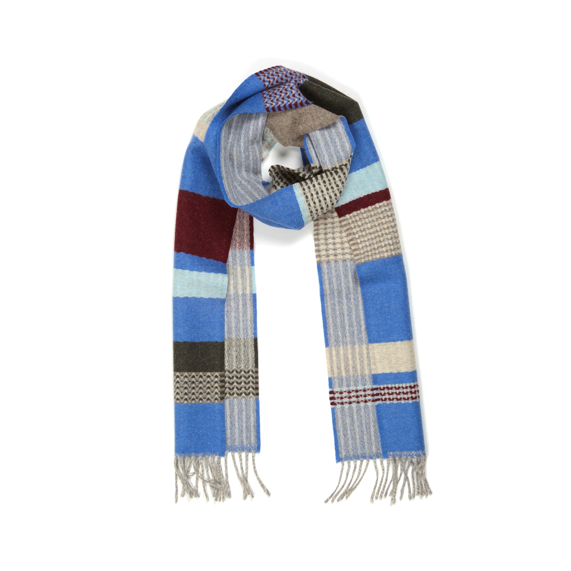 Wallace Sewell Scarf - Osaka Blue