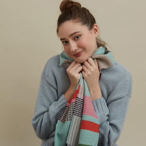 Wallace Sewell Scarf - Osaka Mint