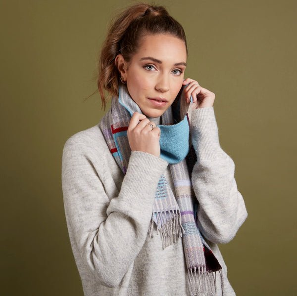 Wallace Sewell Scarf - Dorvigny Turquoise