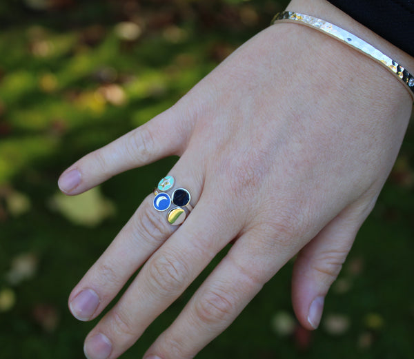 Blue Star Ring 