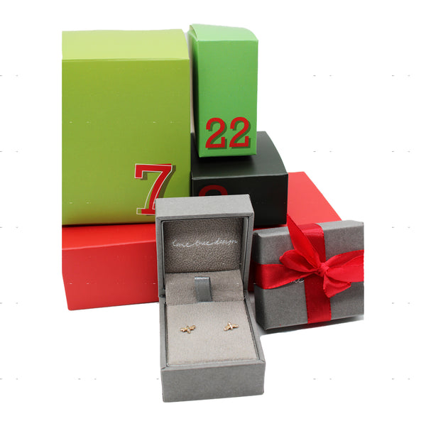 Luxury Advent Calendar Bee Stud Earrings