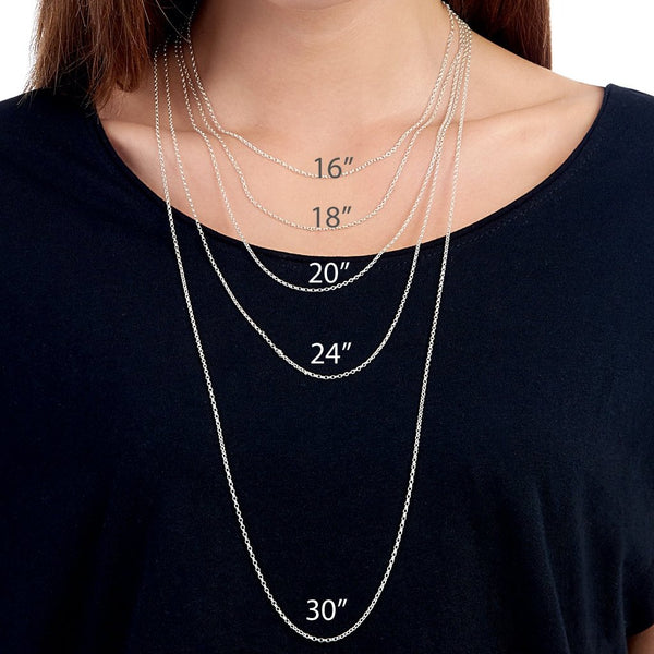 different necklace lengths