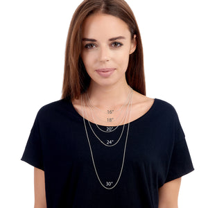 Plain Gold vermeil Curb Chain