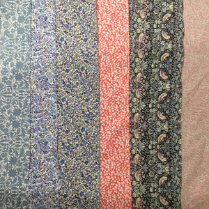 Liberty Fabric Tana Lawn -mixed bundle of strips for crafting
