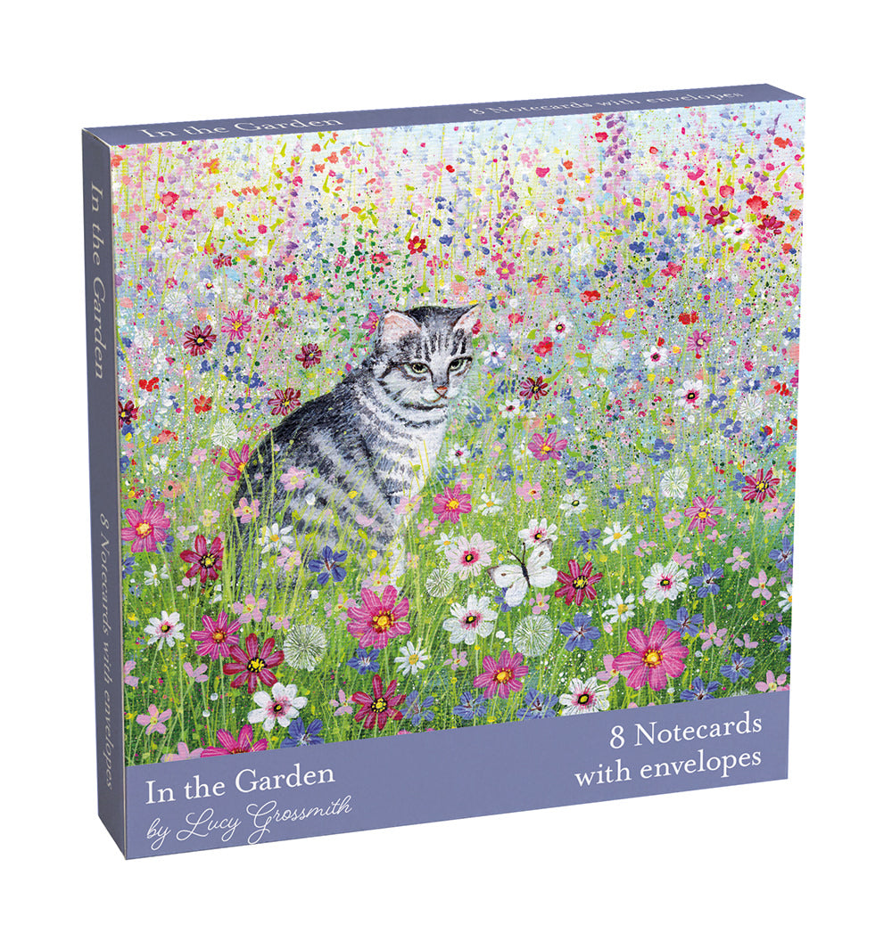 Pack of 8 Notecards - In The Garden