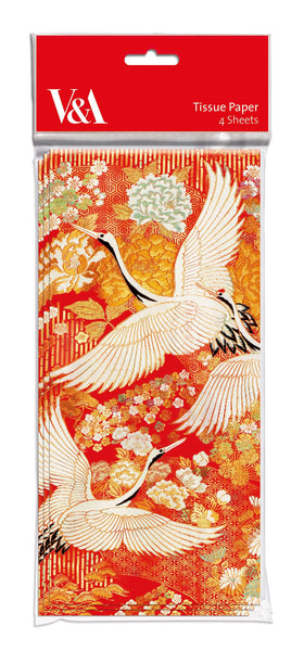 Pack of 8 Notecards - Japanese Cranes