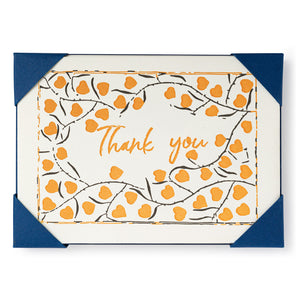 Archivist Thank you Leaves - (pack of 5) Thank You Cards