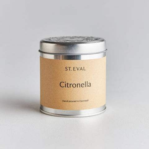 Citronella Candle in a Tin