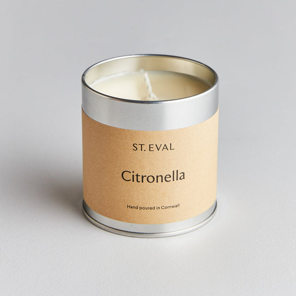 Citronella Candle in a Tin